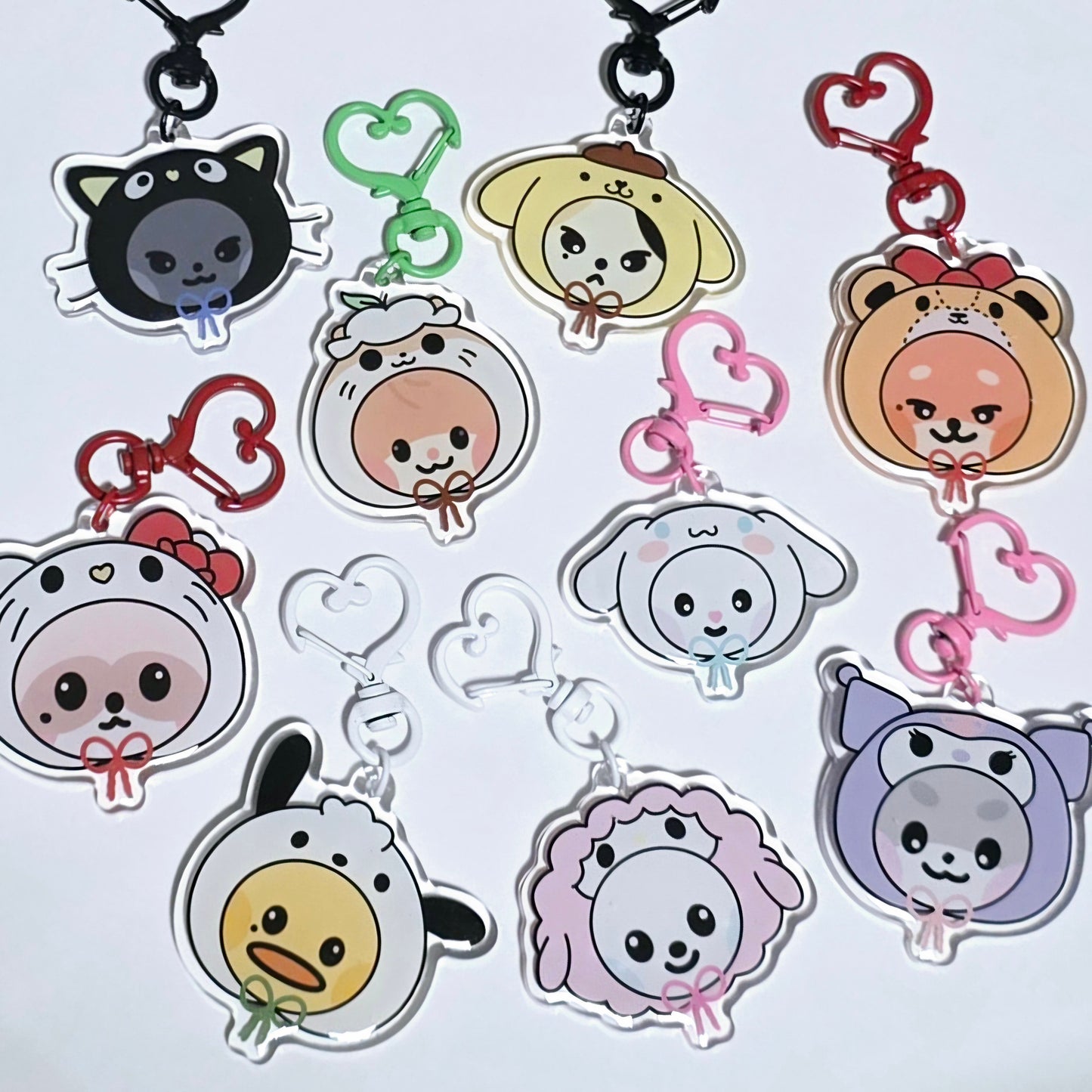 Zb1 Sanrio keychains