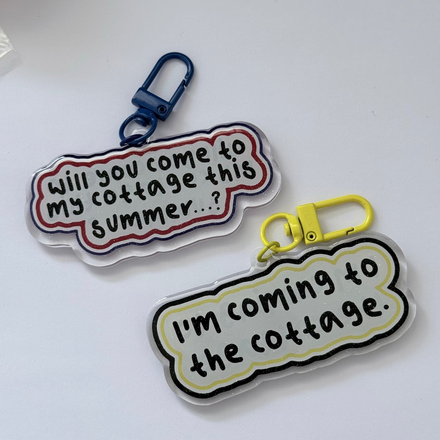 Heated rivalry keychains