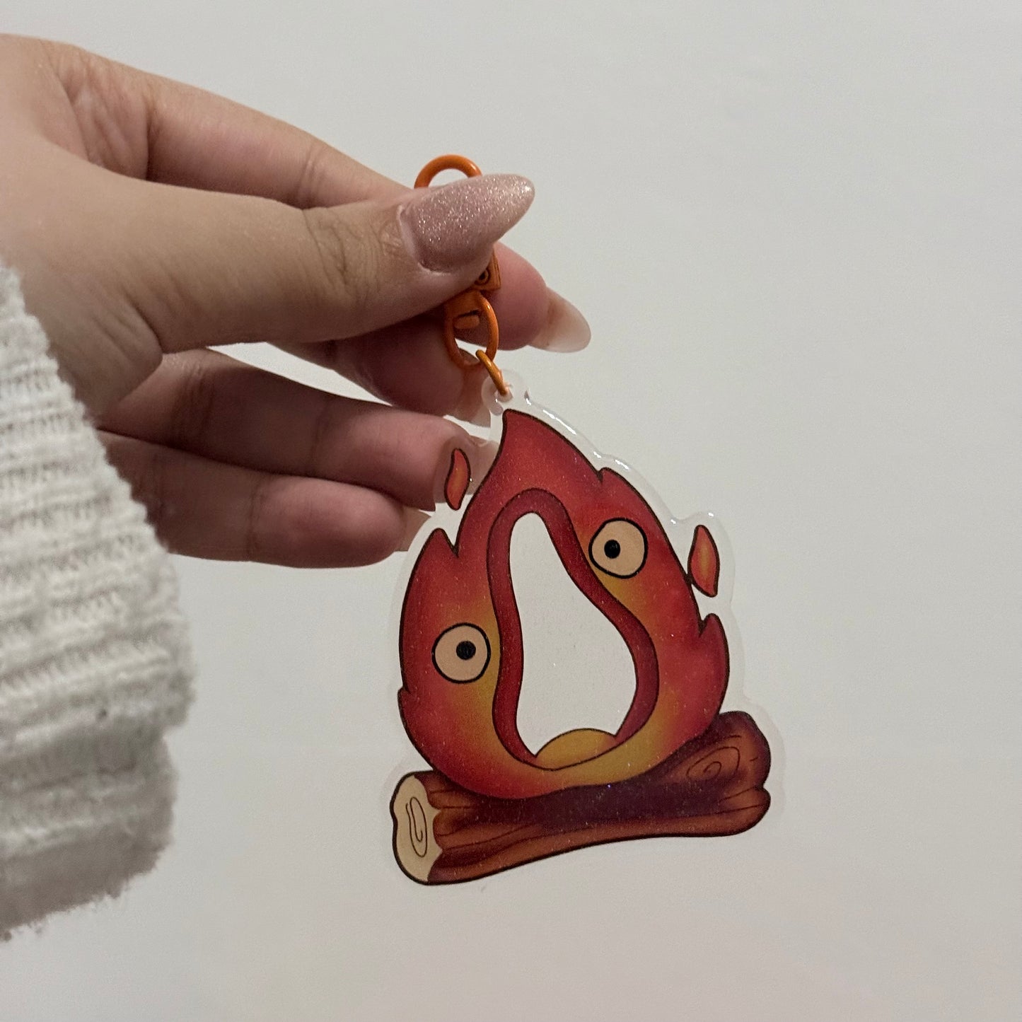 Calcifer keychain