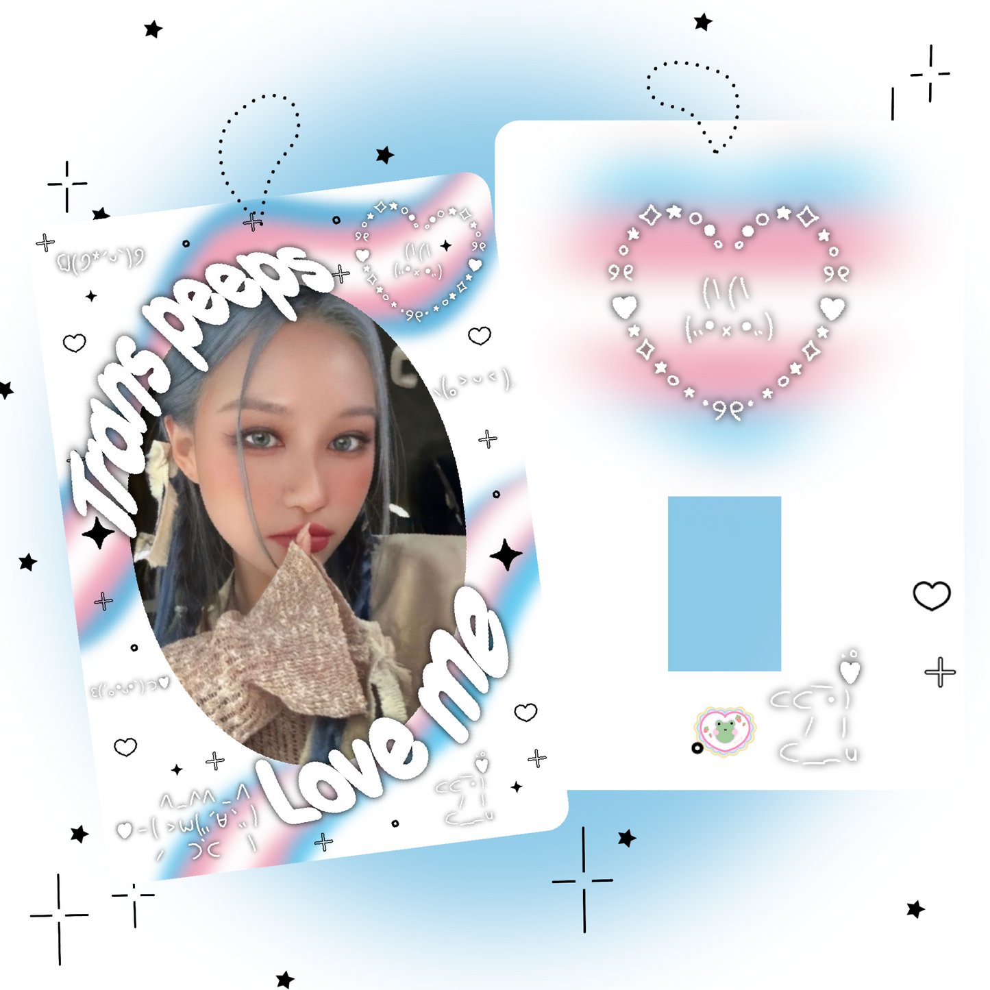 Pride photo card holders