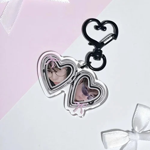 Haobinz locket keychain