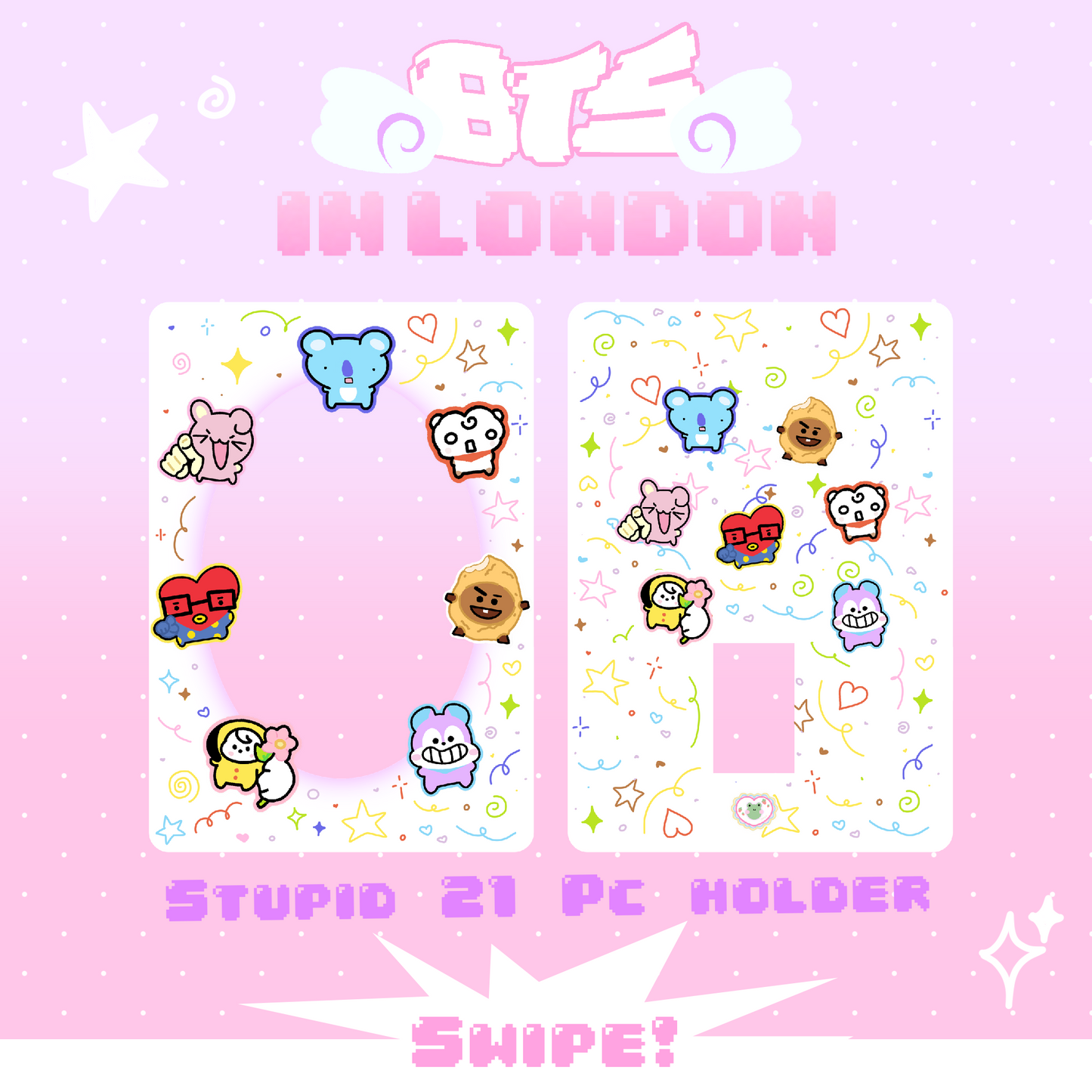 BTS card holder (SALE)