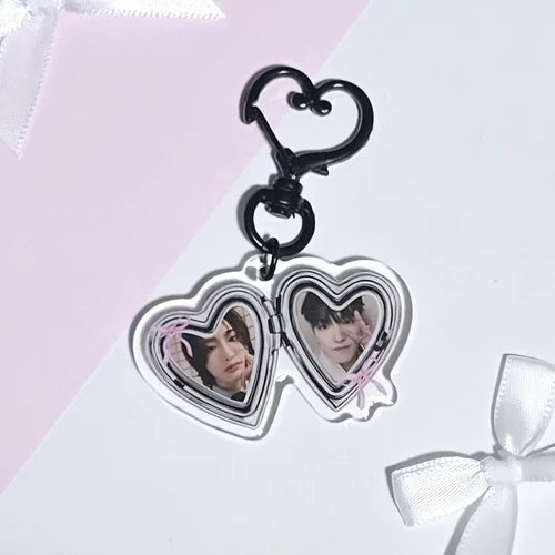 Matz locket keychain