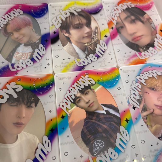 Pride photo card holders