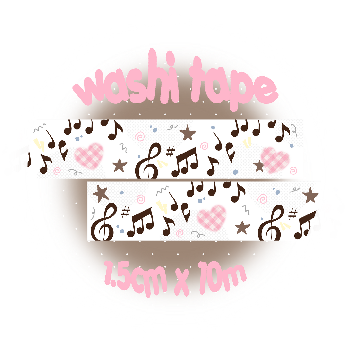 Whimsical washi tapes