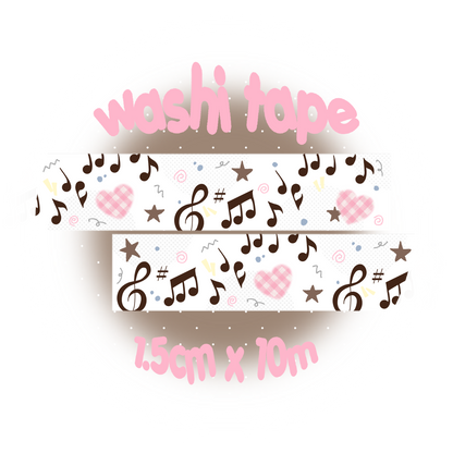 Whimsical washi tapes