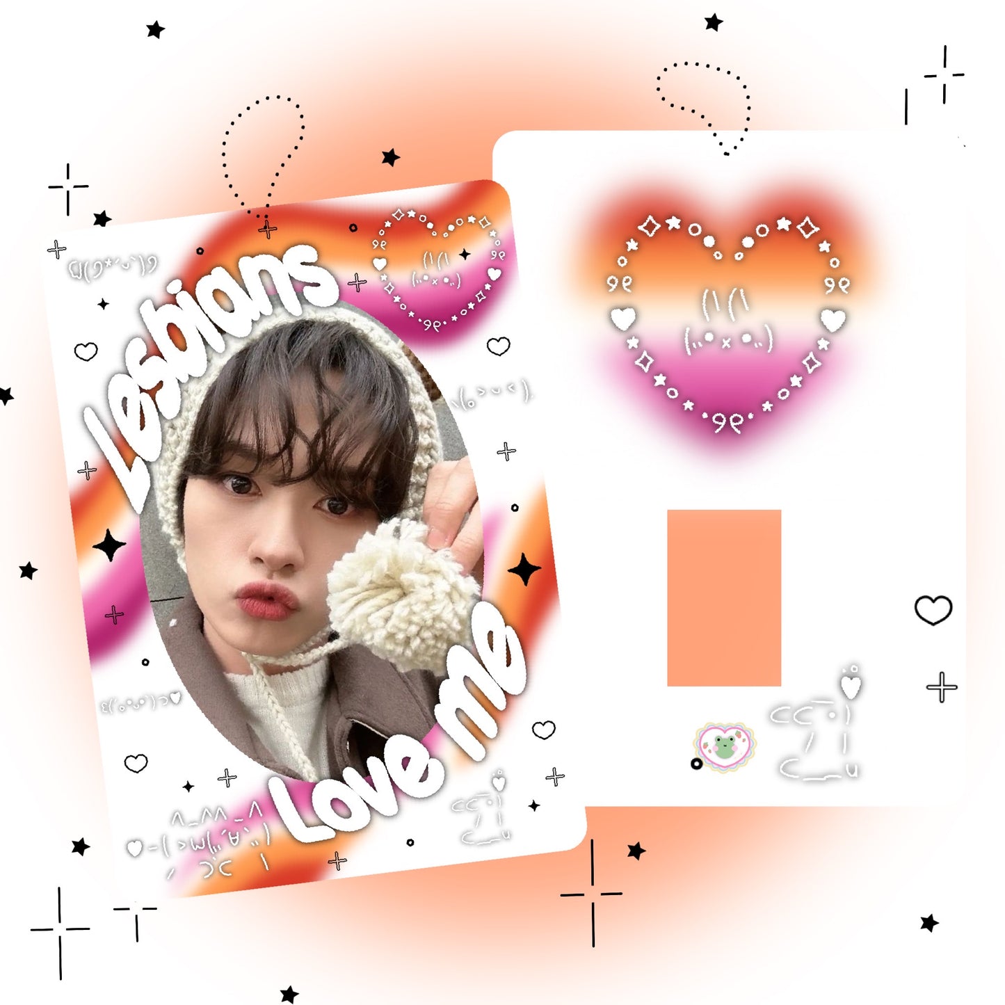 Pride photo card holders ( pre order )