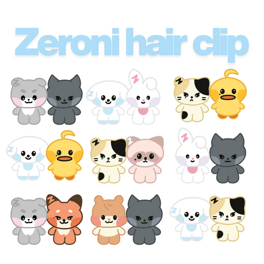 Zeroni hair clips