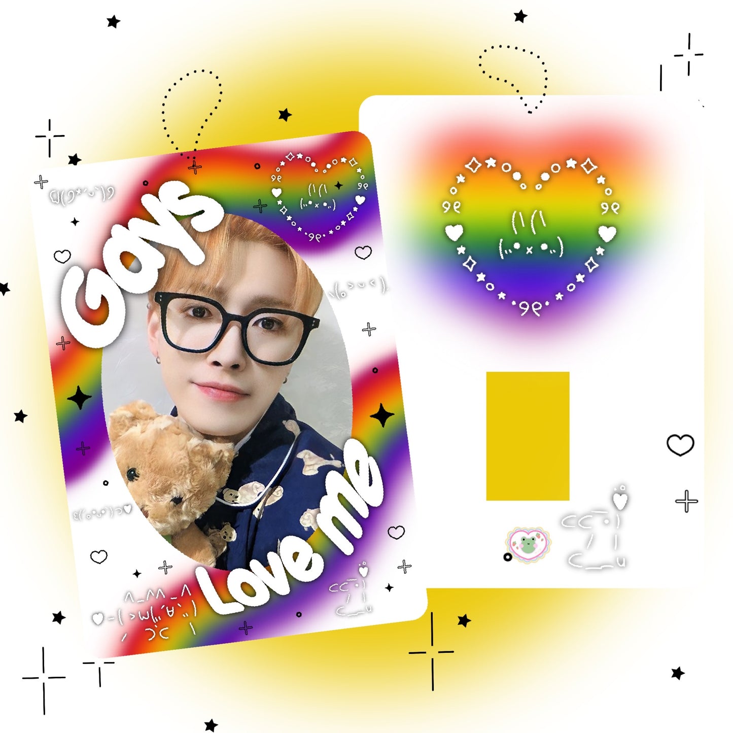Pride photo card holders ( pre order )