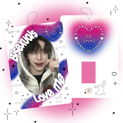 Pride photo card holders ( pre order )