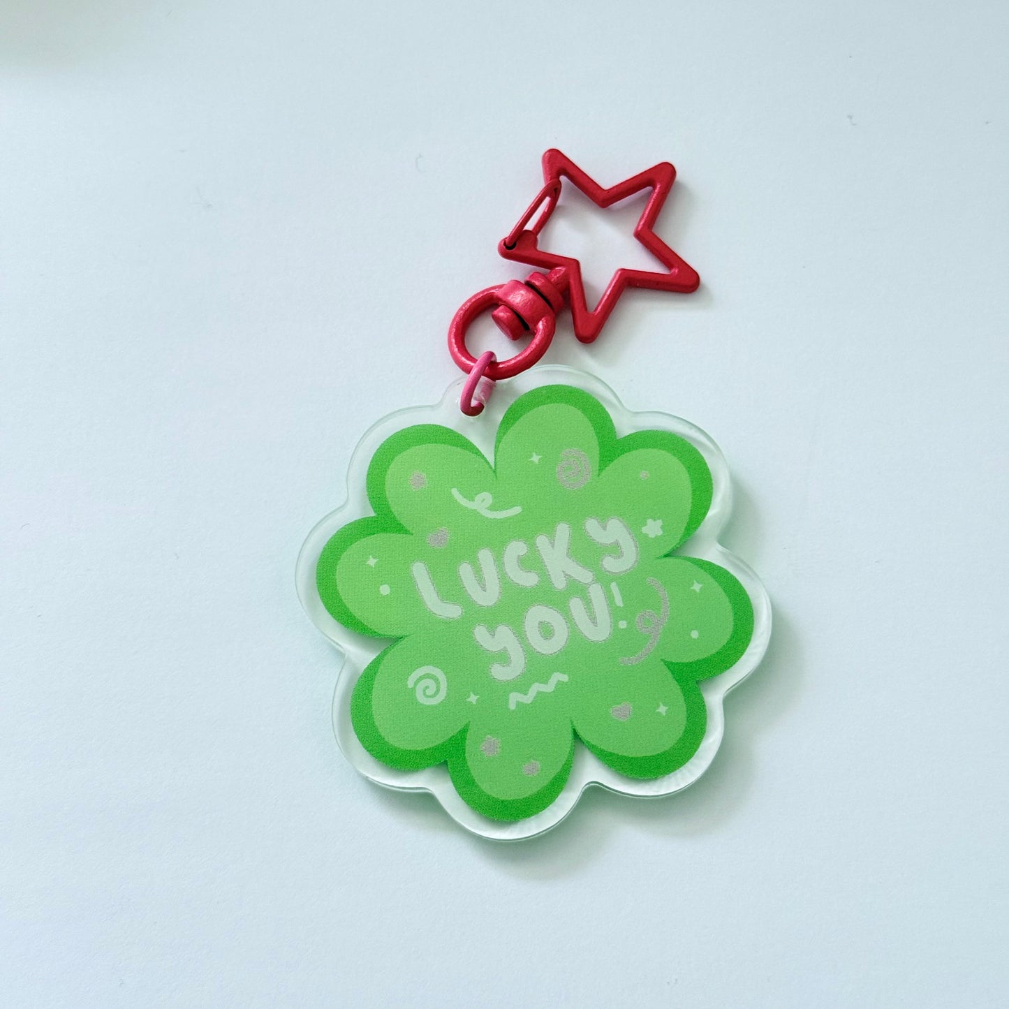 Lucky you keychain