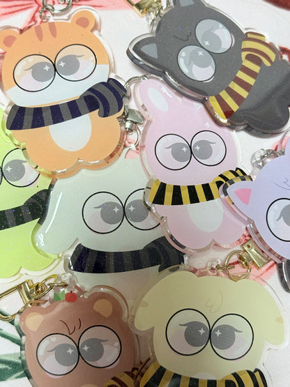 Ateez wizard keychains