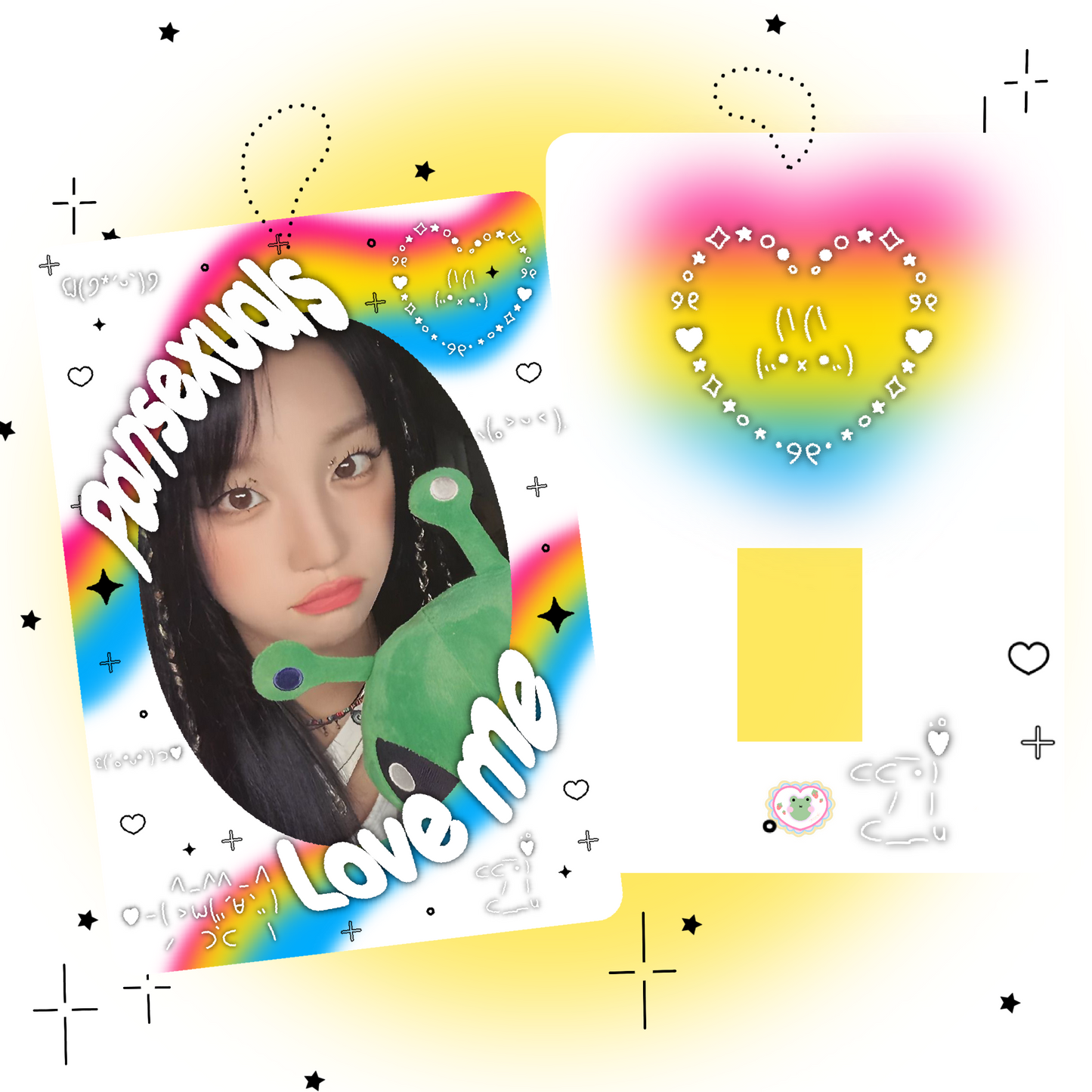 Pride photo card holders ( pre order )