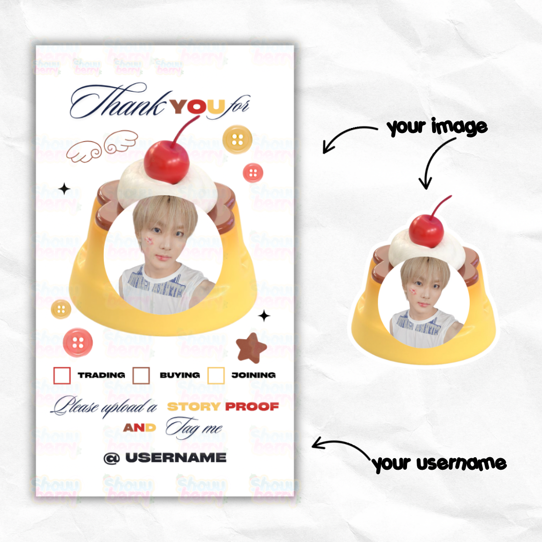 custom thank you packs