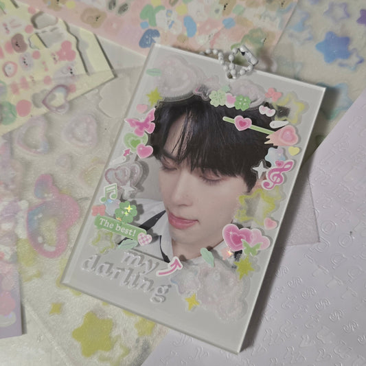 Polaroid card holder