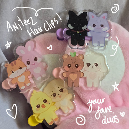 Atz duo hair clips