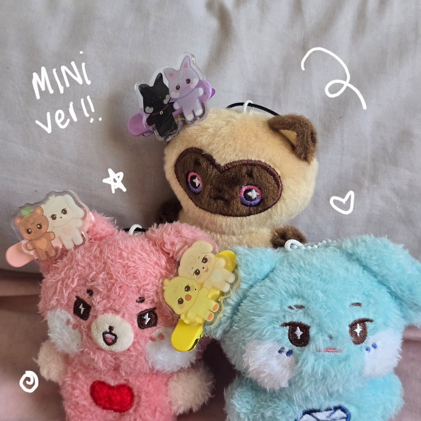Atz duo hair clips